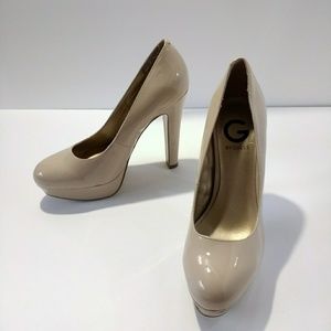 G by Guess nude pumps